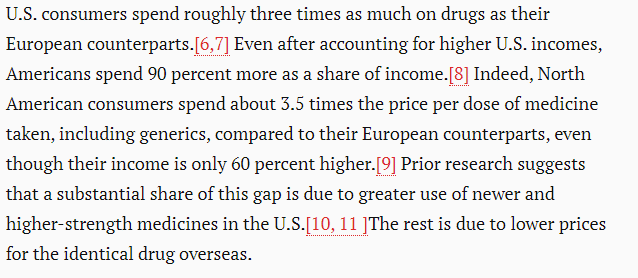 us consumers bear brunt of big pharma